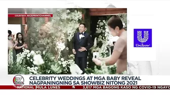 BALIKAN: Celebrity weddings, mga baby reveal noong 2021 | TV Patrol