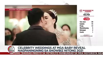 BALIKAN: Celebrity weddings, mga baby reveal noong 2021 | TV Patrol