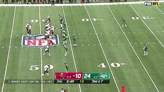 Antonio Brown Leaves Game vs. Jets (Full Broadcast Sequence)