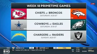 NFL Week 18 Schedule: These PRIMETIME games will decide FINAL playoff spots | CBS Sports HQ