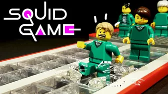 LEGO Squid Game: Glass Bridge & Finale (Stop-Motion Animation)