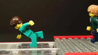 LEGO Squid Game: Glass Bridge & Finale (Stop-Motion Animation)