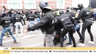 Verboden demonstratie Museumplein liep uit de hand: 'Ik vond het grillig'