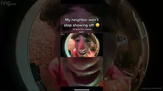 My Neighbor Always Has to Show Off???? (Ring Doorbell TikTok)