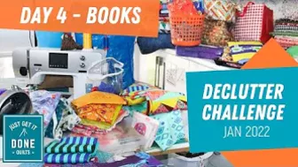 ????DAY 4-BOOKS-SEWING ROOM DECLUTTER CHALLENGE 2022