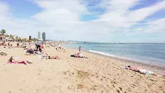 ???????? Barcelona - Spain · 4K · Barceloneta Beach Walk Short ☀️????️