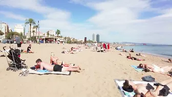 ???????? Barcelona - Spain · 4K · Barceloneta Beach Walk Short ☀️????️