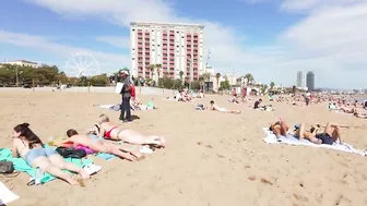 ???????? Barcelona - Spain · 4K · Barceloneta Beach Walk Short ☀️????️