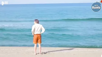 if bts at the beach was dubbed