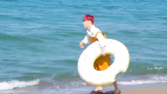 if bts at the beach was dubbed