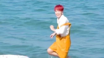 if bts at the beach was dubbed