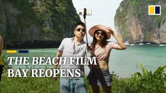 Thailand reopens The Beach film location 4 years after it was closed due to tourism damage