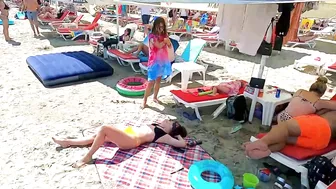 2021 Plaja Sintra Beach 4K VIDEO  Sun Summer Party Fun Mamaia Bikini Beach.