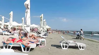 Plaja Luna Beach 4K Video  Sun Summer Party Fun Mamaia Beach Bikini Beach.