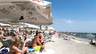 Plaja Luna Beach 4K Video  Sun Summer Party Fun Mamaia Beach Bikini Beach.