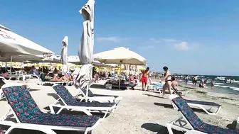 Plaja Luna Beach 4K Video  Sun Summer Party Fun Mamaia Beach Bikini Beach.