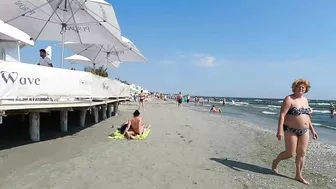 Plaja Luna Beach 4K Video  Sun Summer Party Fun Mamaia Beach Bikini Beach.