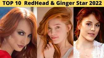 TOP 10 hottest RedHead & Ginger PrnStars 2022  | Celebrity Hunter | Part - 1