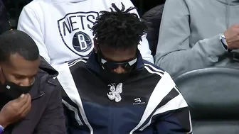 Antonio Brown pulled up to the Grizzlies-Nets game ???? | ESPN