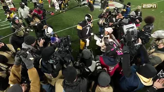 Ben Roethlisberger Emotional Postgame Interview After Win in Final Game at Heinz Field