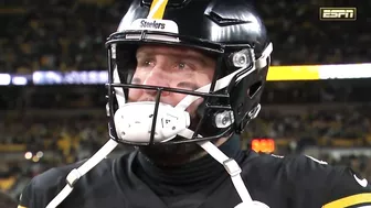 Ben Roethlisberger Emotional Postgame Interview After Win in Final Game at Heinz Field