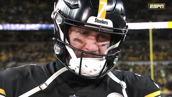 Ben Roethlisberger Emotional Postgame Interview After Win in Final Game at Heinz Field