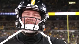 Ben Roethlisberger Emotional Postgame Interview After Win in Final Game at Heinz Field