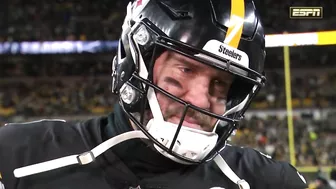 Ben Roethlisberger Emotional Postgame Interview After Win in Final Game at Heinz Field