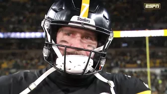 Ben Roethlisberger Emotional Postgame Interview After Win in Final Game at Heinz Field