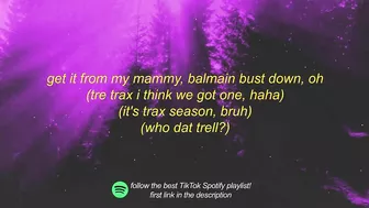 Saucy Santana - Material Girl (Bass Boosted) Lyrics | material girl tiktok