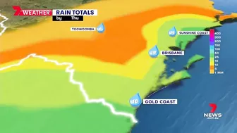 Clean-up on Gold Coast beaches to wait until after high tide| 7NEWS