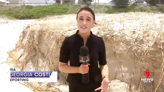 Clean-up on Gold Coast beaches to wait until after high tide| 7NEWS