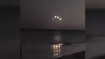 Man Captures 5 UFOS over Naples Beach Florida on 12/29/2021