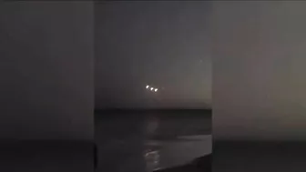 Man Captures 5 UFOS over Naples Beach Florida on 12/29/2021