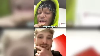 KSI And Logan Paul On Instagram Live