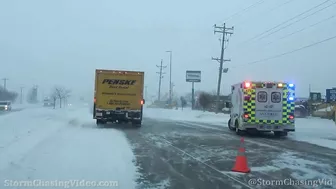 Fargo, ND Winter Blizzard Creates Treacherous Travel - 1/5/2022