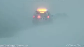 Fargo, ND Winter Blizzard Creates Treacherous Travel - 1/5/2022