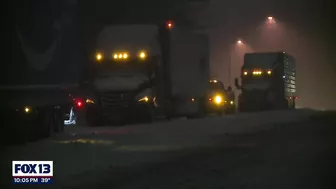 Truckers brace for travel over Snoqualmie Pass