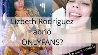 Lizbeth Rodríguez abrió onlyFans ????????