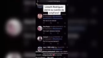 Lizbeth Rodríguez abrió onlyFans ????????