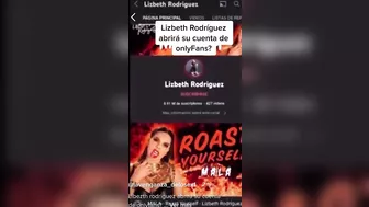 Lizbeth Rodríguez abrió onlyFans ????????