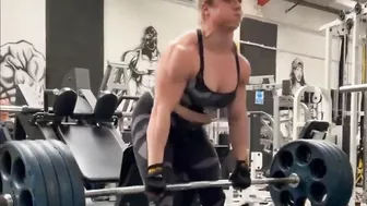 AMAZING FEMALE BODYBUILDING, -  GEMMA LANCASTER, FITNESS MODEL, HARD GYM WORKOUT