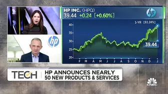 HP Inc. sees growth opportunities with hybrid work models: CEO