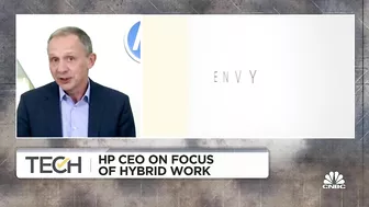 HP Inc. sees growth opportunities with hybrid work models: CEO