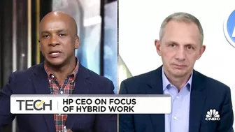 HP Inc. sees growth opportunities with hybrid work models: CEO