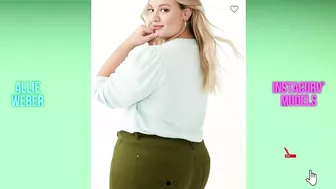 Curvy [Plus Size] Model Allie Weber: Biography, Fashion, Outfits Ideas 2021.