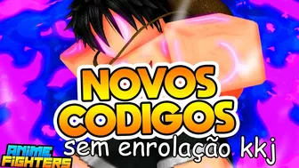 LANÇOU * NOVOS CODIGOS * NO ANIME FIGHTERS (sem enrolação) 2022