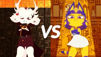 Ankha Dance VS Ankha but Dazetzky anime meme animation