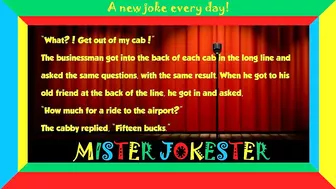 Funny dirty joke: It took a year, but he got his revenge on the cab driver... | Joke of the day ????