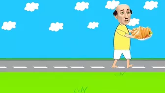 funny motu patlu and watermelon horse cartoon // best cartoon